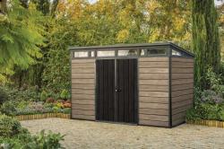 Keter Zahradní domek PENT Signature 11x7 Ashwood, s podlahou