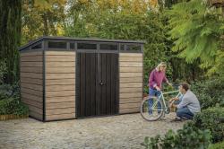 Keter Zahradní domek PENT Signature 11x7 Ashwood, s podlahou