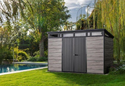 Keter Signature 11x7 Storm Grey zahradní domek s podlahou