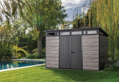 Keter Signature 11x7 Storm Grey zahradní domek s podlahou