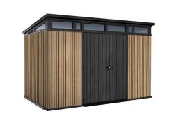 Keter Zahradní domek PENT Signature 11x7 Vertical hnědý, s podlahou Keter Zahradní domek PENT Signature 11x7 Vertical hnědý, s podlahou
