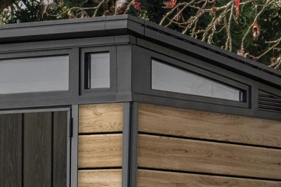Keter Zahradní domek PENT Signature 7x7 Ashwood, s podlahou