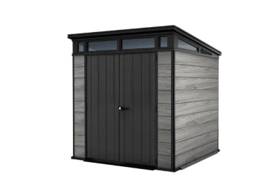 Keter Zahradní domek PENT Signature 7x7 Storm Grey, s podlahou