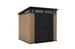 Keter Zahradní domek PENT Signature 7x7 Vertical hnědý, s podlahou Keter Zahradní domek PENT Signature 7x7 Vertical hnědý, s podlahou