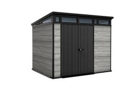 Keter Zahradní domek PENT Signature 9x7 Storm Grey, s podlahou Keter Zahradní domek PENT Signature 9x7 Storm Grey, s podlahou