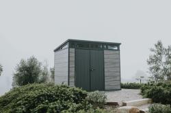 Keter Zahradní domek PENT Signature 9x7 Storm Grey, s podlahou