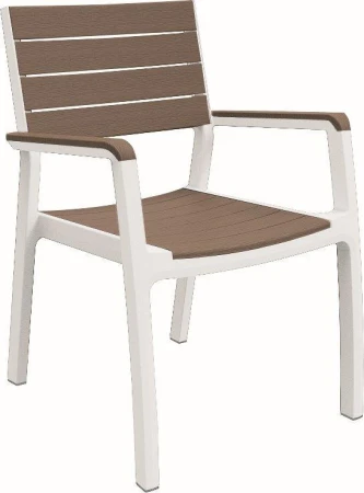 Keter Zahradní křeslo Harmony bílé / cappuccino Keter Zahradní křeslo Harmony bílé / cappuccino