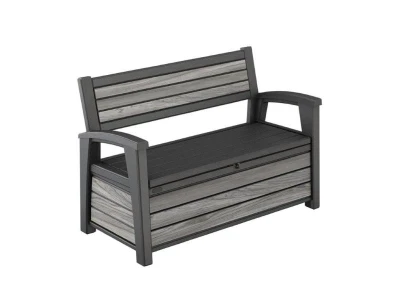 Keter Zahradní lavice Deco Garden Bench Storm grey