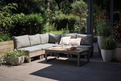 Keter Zahradní nábytek Elements 5místný modulární set ashwood