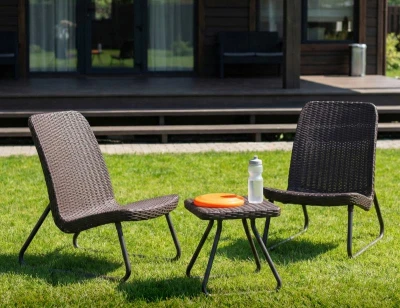 Keter Zahradní nábytek Rio Patio set whiskey hnědý