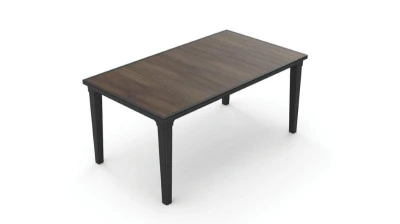 Keter Zahradní stůl Deco Futura 160 walnut / grafit