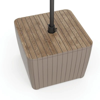 Keter Zahradní stůl Luzon Deco ashwood / cappuccino