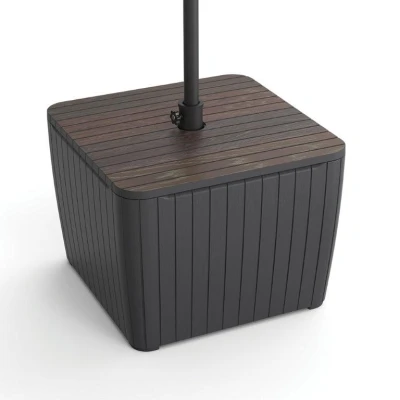 Keter Zahradní stůl Luzon Deco walnut / grafit