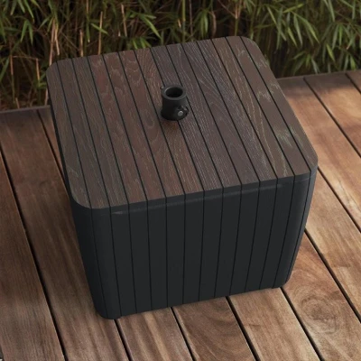 Keter Zahradní stůl Luzon Deco walnut / grafit