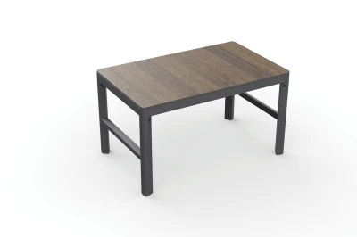 Keter Zahradní stůl Lyon Deco walnut / grafit