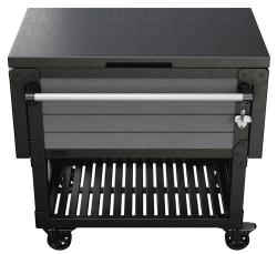 Keter Zahradní stůl Patio Cooler šedý