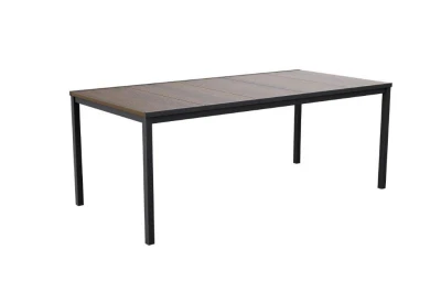Keter Zahradní stůl Porto 200 walnut black steel