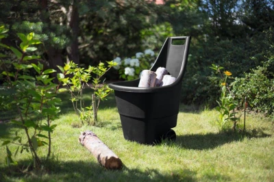 Keter Easy Go Breeze 50L černý zahradní vozík