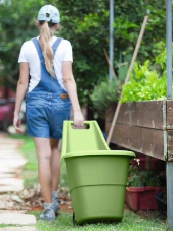 Keter Easy Go Breeze 50L zelený zahradní vozík
