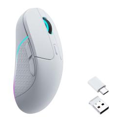 Keychron Bezdrátová herní myš M3 RGB 1000Hz (bílá) [M3-A3].