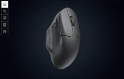 Keychron Bezdrátová herní myš M7 1000Hz (černá) [M7-A1]. (VÝPRODEJ)