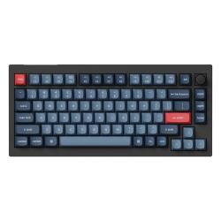Keychron Bezdrátová mechanická klávesnice V1 Max QMK/VIA s banánovými spínači (černá) Keychron Bezdrátová mechanická klávesnice V1 Max QMK/VIA s banánovými spínači (černá)