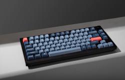 Keychron Bezdrátová mechanická klávesnice V1 Max QMK/VIA s banánovými spínači (černá)
