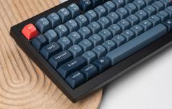 Keychron Bezdrátová mechanická klávesnice V1 Max QMK/VIA s banánovými spínači (černá)