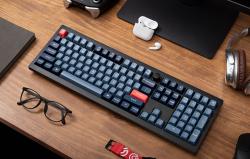 Keychron Bezdrátová mechanická klávesnice V6 Max QMK/VIA RGB Knobone Switch (černá)