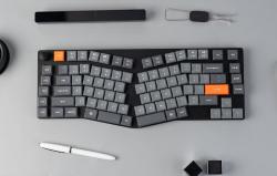 Keychron Bezdrátová nízkoprofilová klávesnice K15 Max Led Red Switch (černá) [K15M-A1].