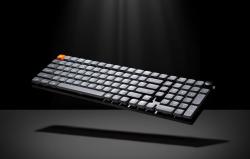 Keychron Bezdrátová nízkoprofilová klávesnice K17 Max RGB Brown Switch (černá) [K17M-H3].