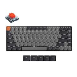 Keychron Bezdrátová nízkoprofilová klávesnice K3 LED Red Switch (šedá) [K3X-A1].