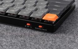 Keychron Bezdrátová nízkoprofilová klávesnice K3 LED Red Switch (šedá) [K3X-A1].