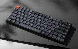 Keychron Bezdrátová nízkoprofilová klávesnice K3 Max RGB Brown Switch (černá) [K3M-H3].