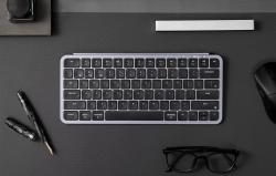 Keychron Ultra tenká bezdrátová klávesnice B1 Pro 2,4 GHz (šedá)