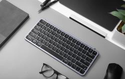 Keychron Ultra tenká bezdrátová klávesnice B1 Pro 2,4 GHz (šedá)