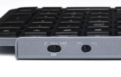 Keychron Ultra tenká bezdrátová klávesnice B1 Pro 2.4G (bílá) [B1P-K8].