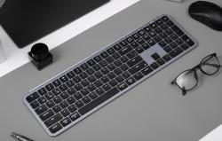 Keychron Ultra tenká bezdrátová klávesnice B6 Pro 2.4G (bílá) [B6P-K8].