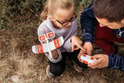 KFPlan RC letadlo Nano mini glider