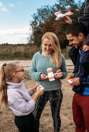 KFPlan RC letadlo Nano mini glider