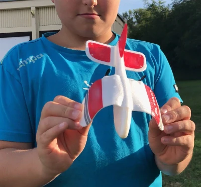 KFPlan RC letadlo Nano mini glider