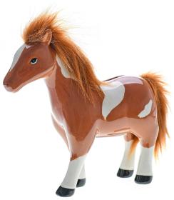 KIDS GLOBE Pokladnička koník retro porcelánová kasička KIDS GLOBE Pokladnička koník retro porcelánová kasička