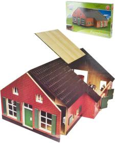Kids globe Statek s hospodářským stavením 1:32 DŘEVĚNÁ (stavebnice) Kids globe Statek s hospodářským stavením 1:32 DŘEVĚNÁ (stavebnice)