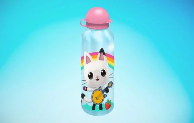 Kids Licensing Láhev na vodu 500 ml Gabby[39]s Dollhouse (modrá) (VÝPRODEJ)