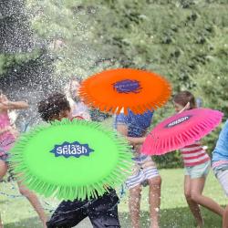 Kids World Létající vodní FRISBEE SPLASH červená