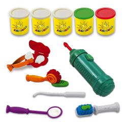 Kids World Modelína zubař s vrtačkou ZB005