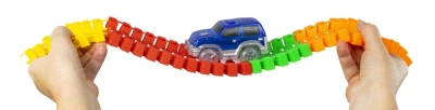Kids World Svítící autodráha MAXI RACE 282 ks CHP5061