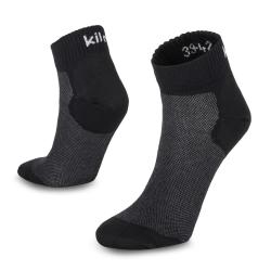 KILPI 2P MINIMIS-U Černé unisex běžecké ponožky KILPI 2P MINIMIS-U Černé unisex běžecké ponožky