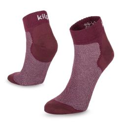 Kilpi 2P minimis-u tmavo červené unisex ponožky Kilpi 2P minimis-u tmavo červené unisex ponožky