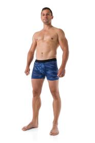 KILPI 2P NETT-M Tmavo modrá - čierna - funkčné boxerky